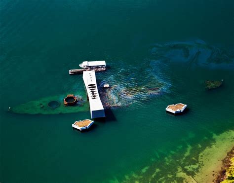 oil leaking from uss arizona|The Oil Leak at The USS Arizona Memorial: A Moving。